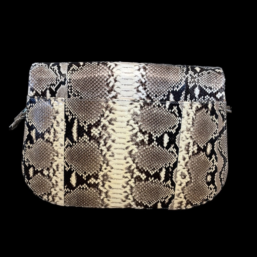 Handmade Snake Skin Shoulder Bag - Picture 4 of 15
